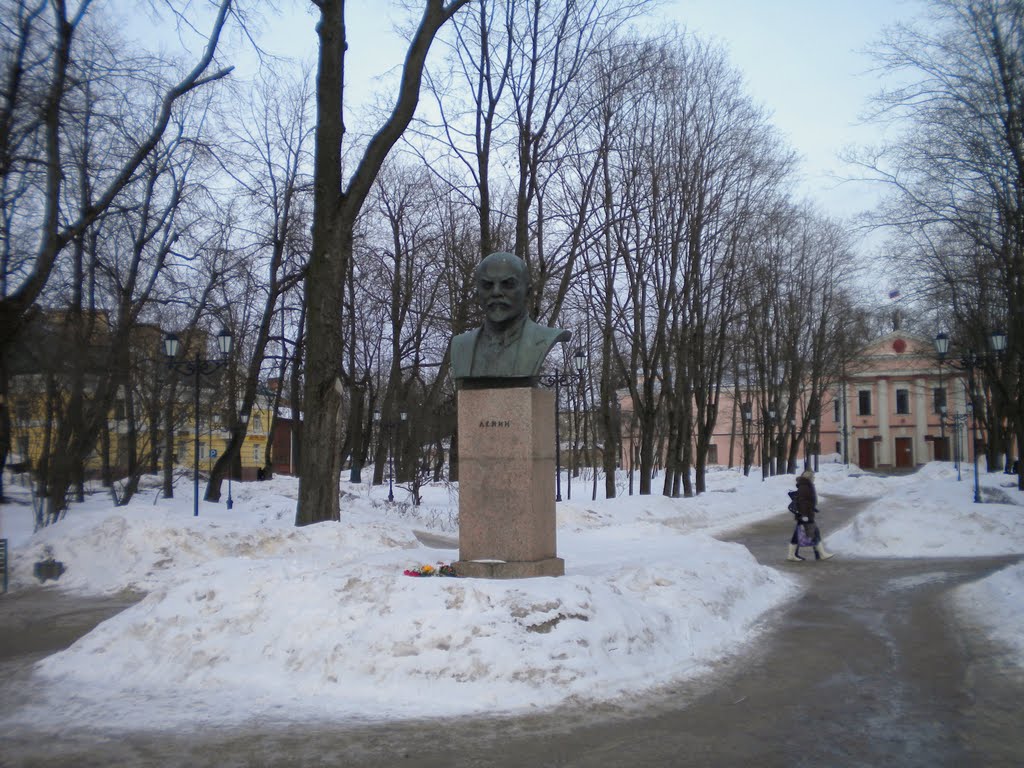 Гатчина. Памятник Ленину / Gatchina. Monument of Lenin, Гатчина