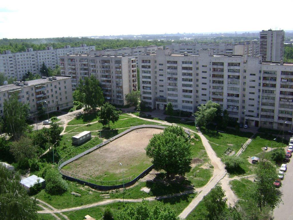 Вид с балкона, Дубровка