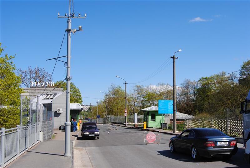 Russian border, Ивангород