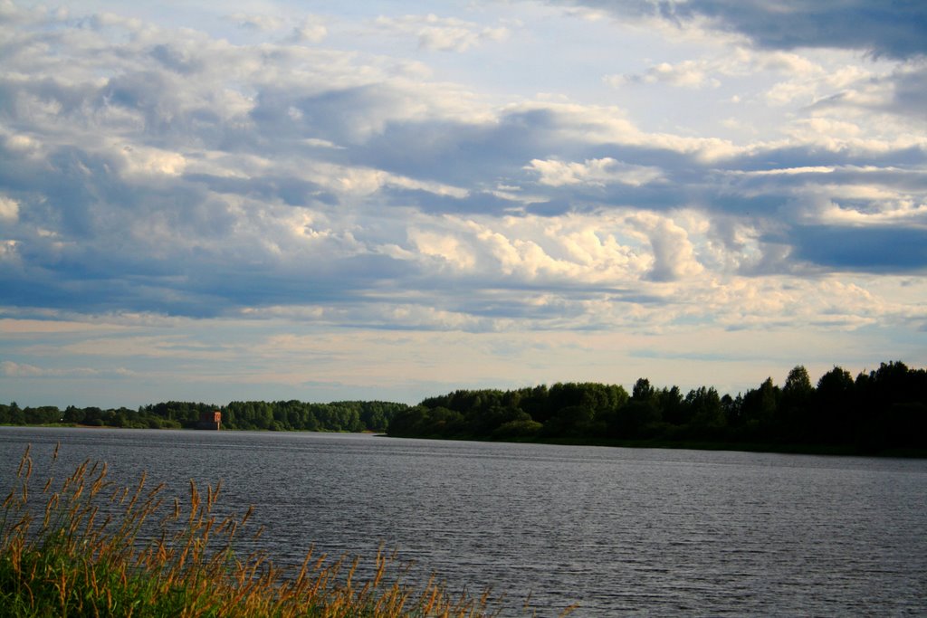 Kirishi, River Volhov, Кириши