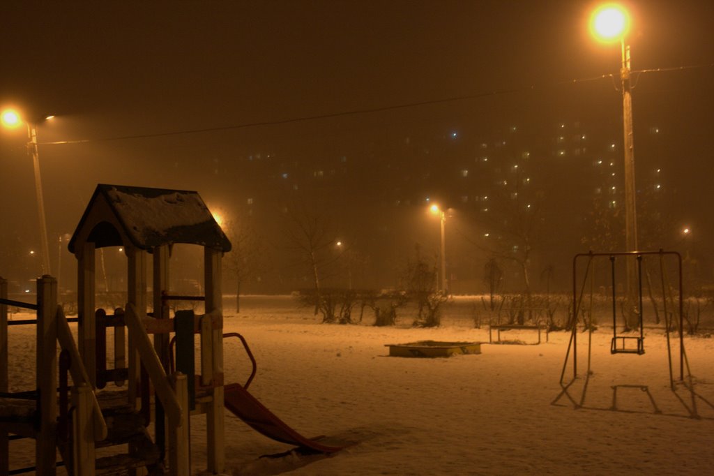 Ночной туман, Колпино