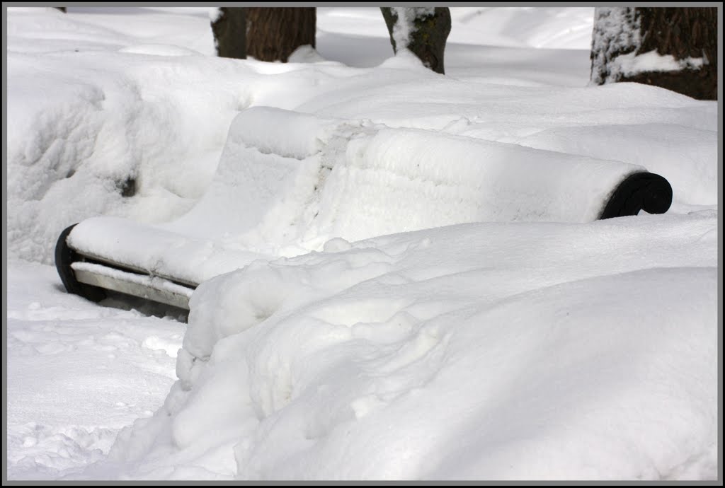 Cнежный диванчик, Колпино
