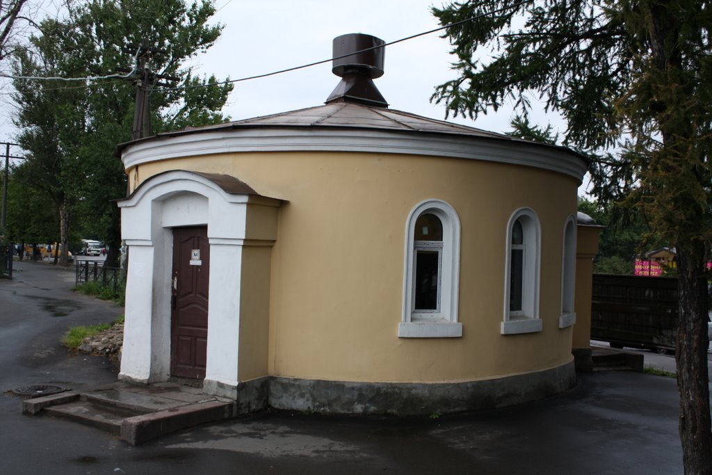WC. Luga station., Луга