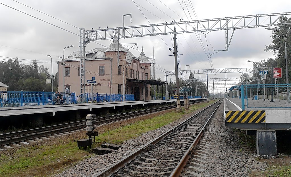 Железнодорожная станция Парголово., Парголово