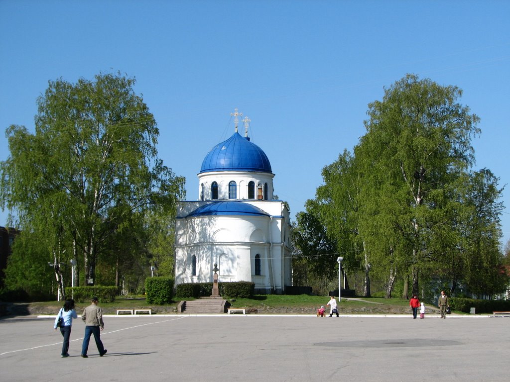 Orthodox church in Käkisalmi, Приозерск