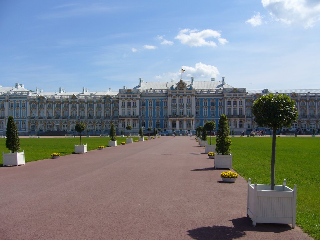 Pushkin - Katharinenpalast - in voller Pracht -, Пушкин