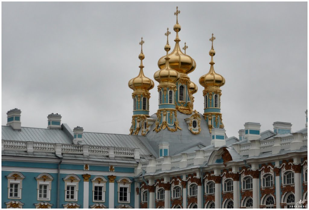 Tsarskoye Selo (Pushkin) - recanto do palácio de catarina - Russia .τ®√ℓΞΛج, Пушкин