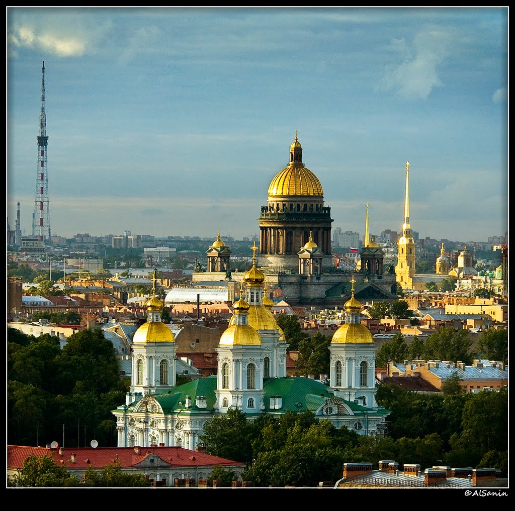 St. Petersburg - a city of spectacular architecture and a golden dome!, Санкт-Петербург