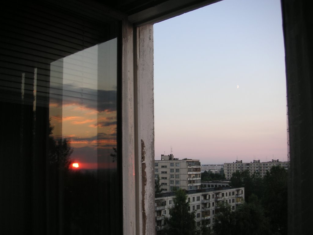 View from window, Тихвин