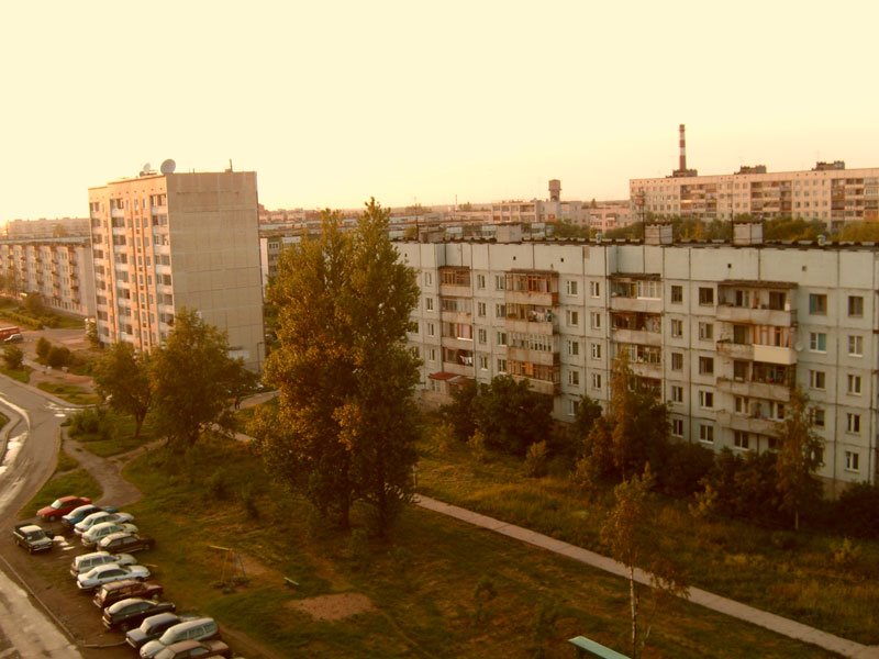 Вид на улицу Горького, Тосно
