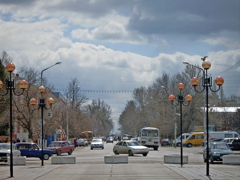 Балашов. Пешеходная зона.