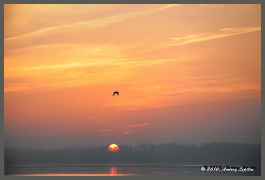 Sunrise over the Volga, Вольск