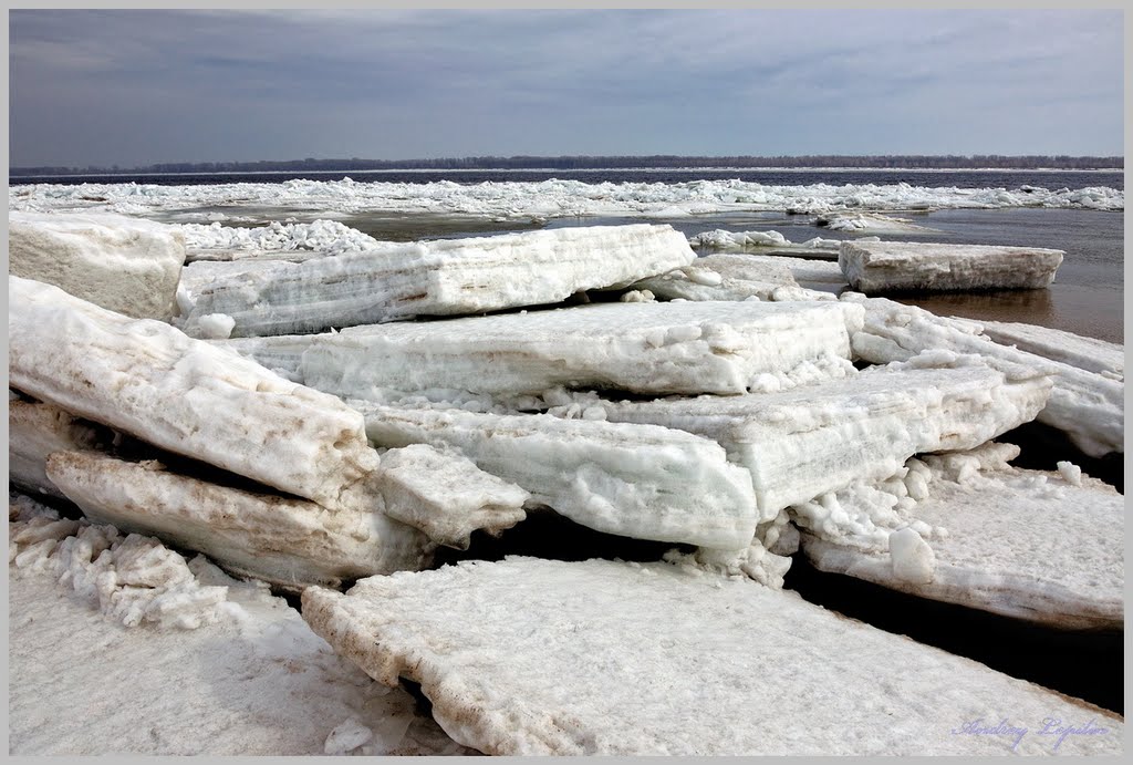 Drifting of ice, Вольск