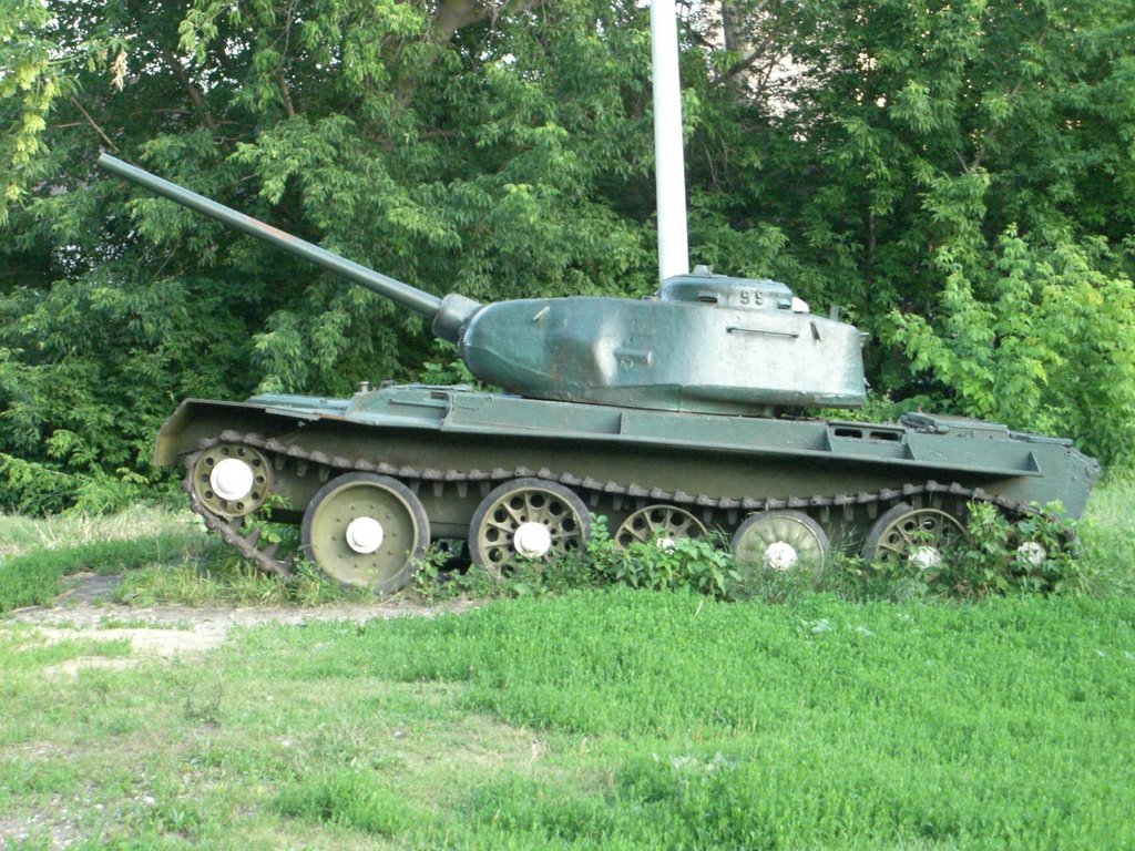 The Musiem of Warlike Equipment: "Tank (lateral view)", Вольск