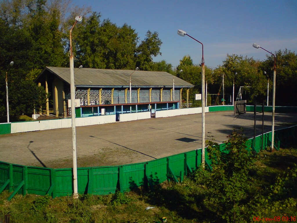 Каток в городском парке, Петровск