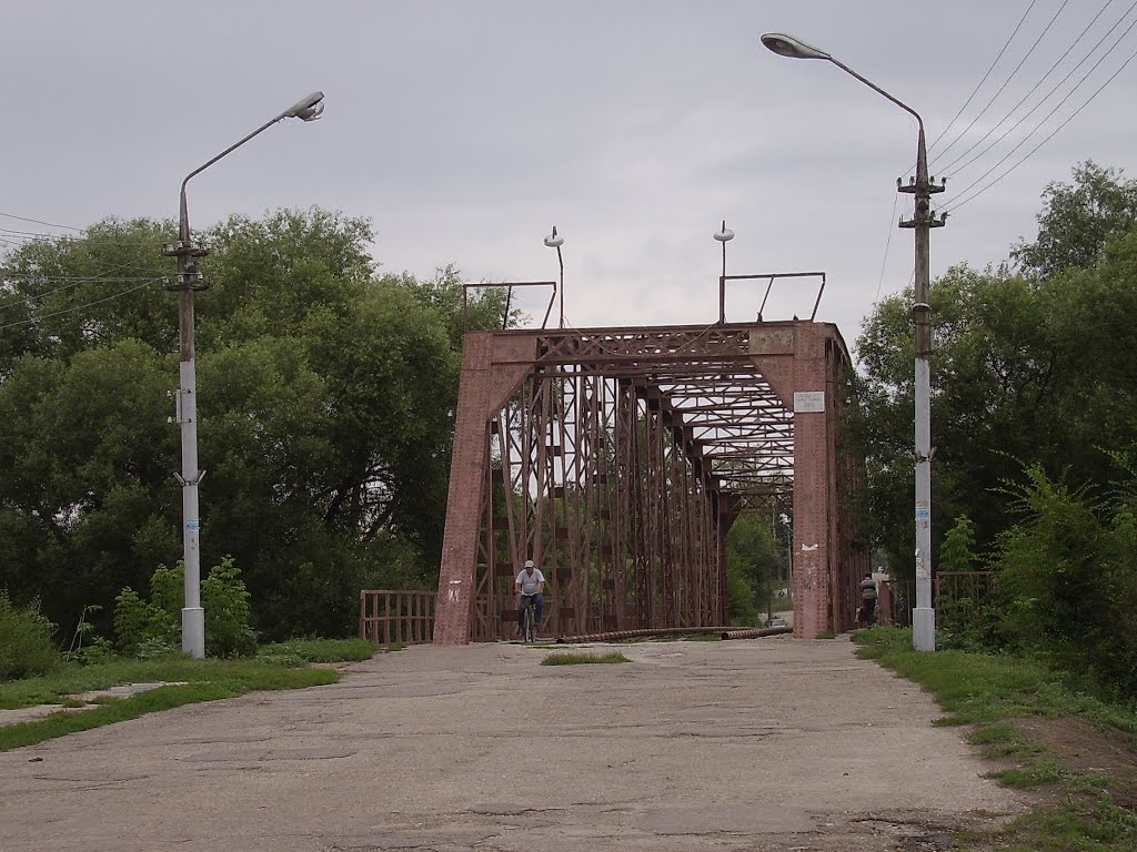 Железный мост через реку Медведица, Петровск