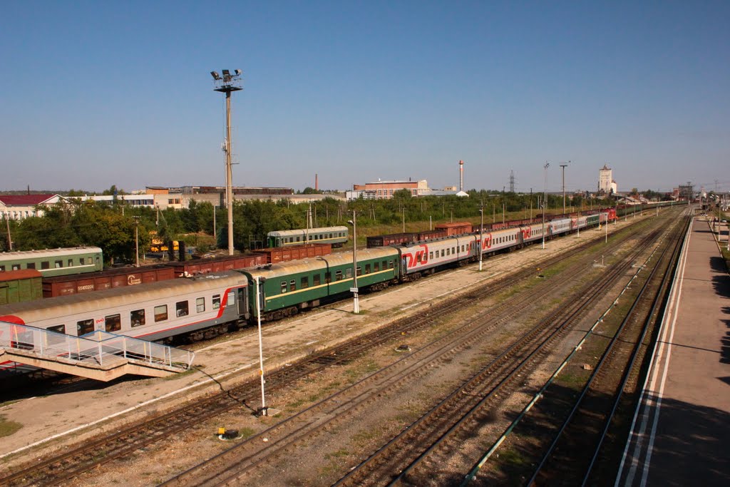 train N45 Volgograd- Irkutsk, Пугачев