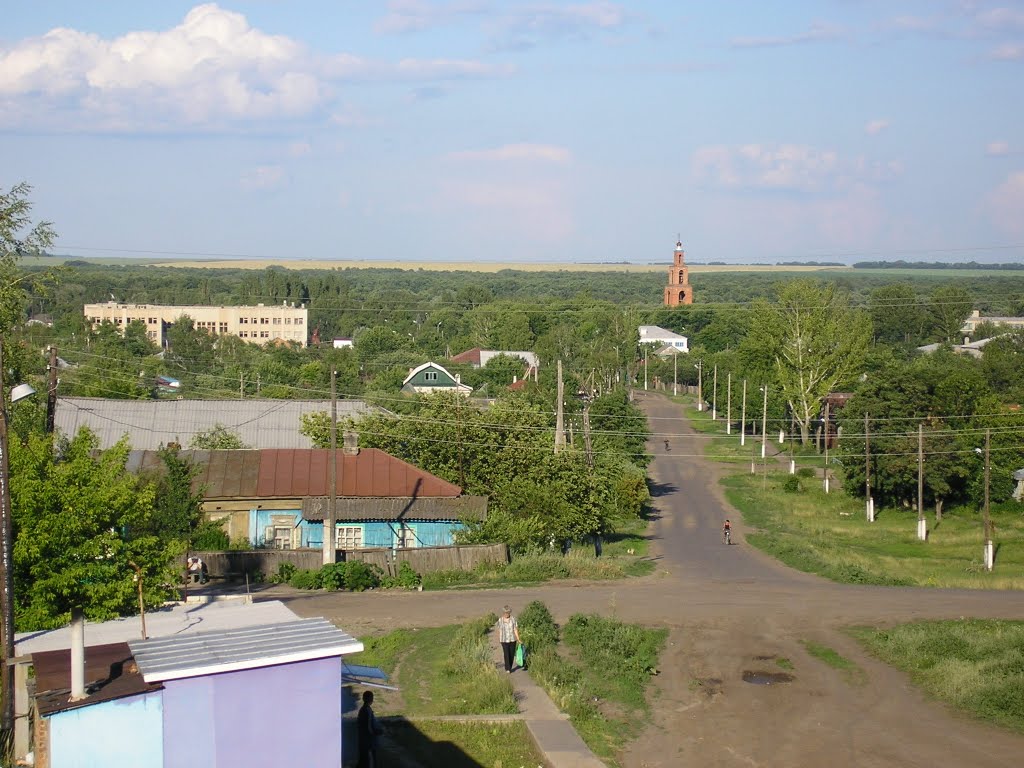 панорама Романовки, Романовка