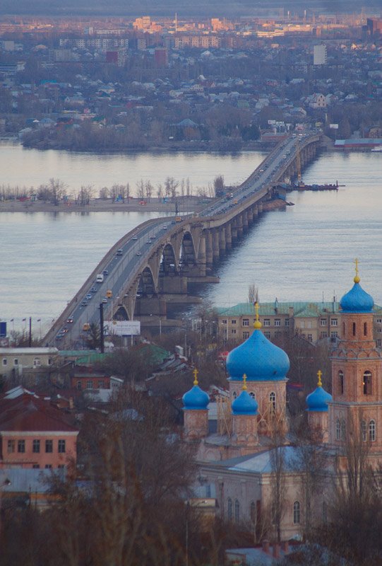 Saratov bridge, Саратов