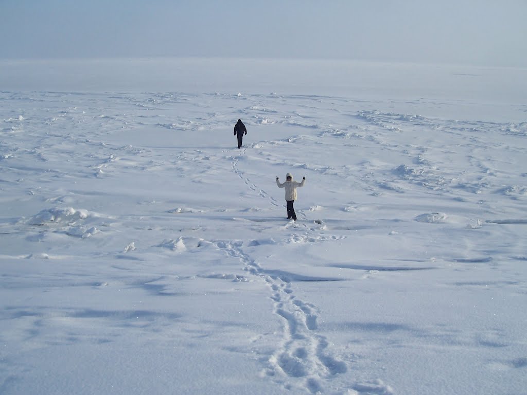 Замерзшая Волга, Хвалынск
