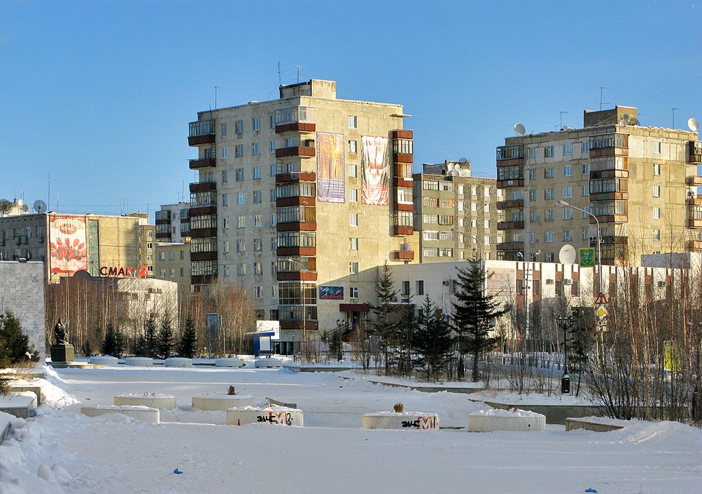 Residential area, Мирный