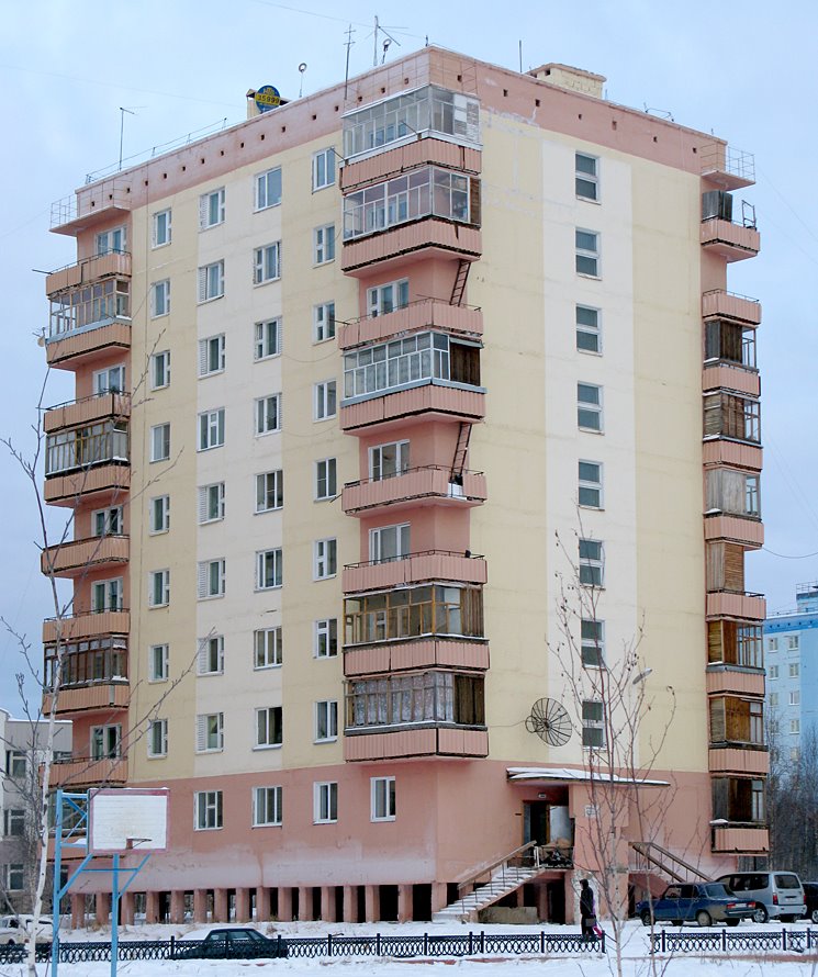 Residential building, Мирный