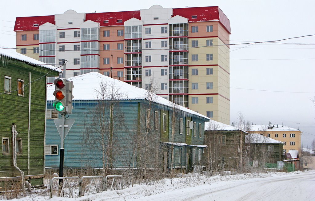 Residential buildings. 40 Let Oktyabrya street, Мирный