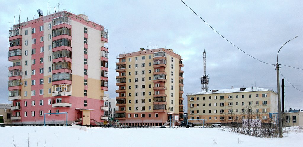 Residential block, Мирный