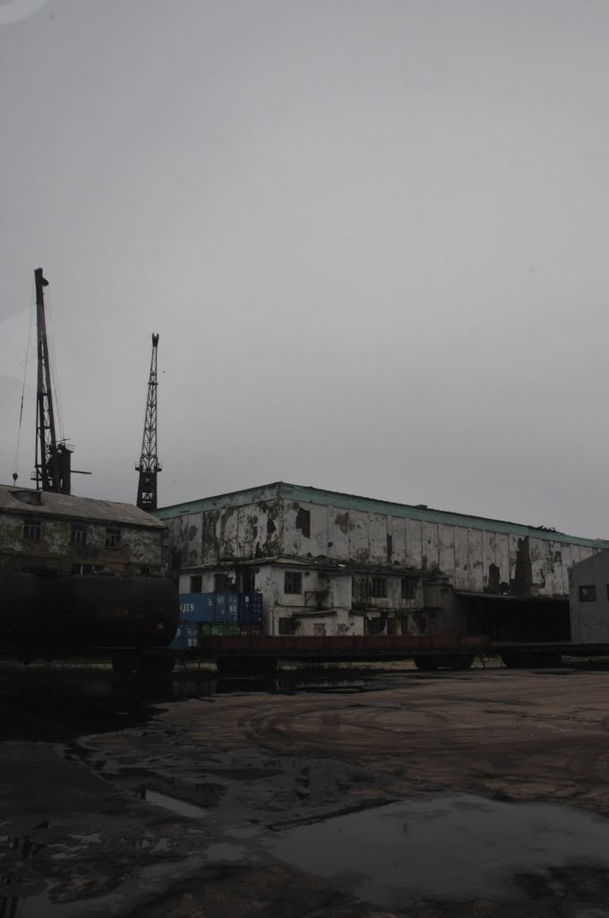 Порт август 2010, Невельск