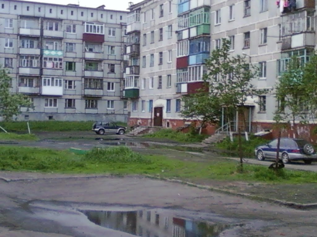 ул. Фрунзе 28 (Июнь 2010), Поронайск
