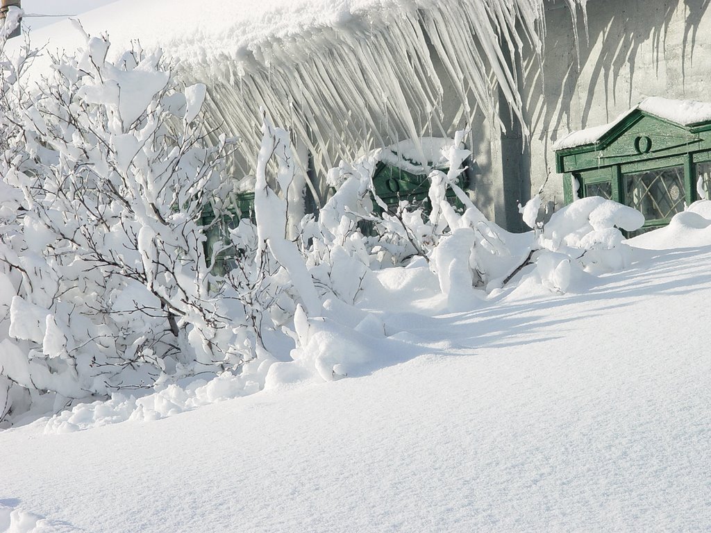 Зимний пейзаж, Северо-Курильск