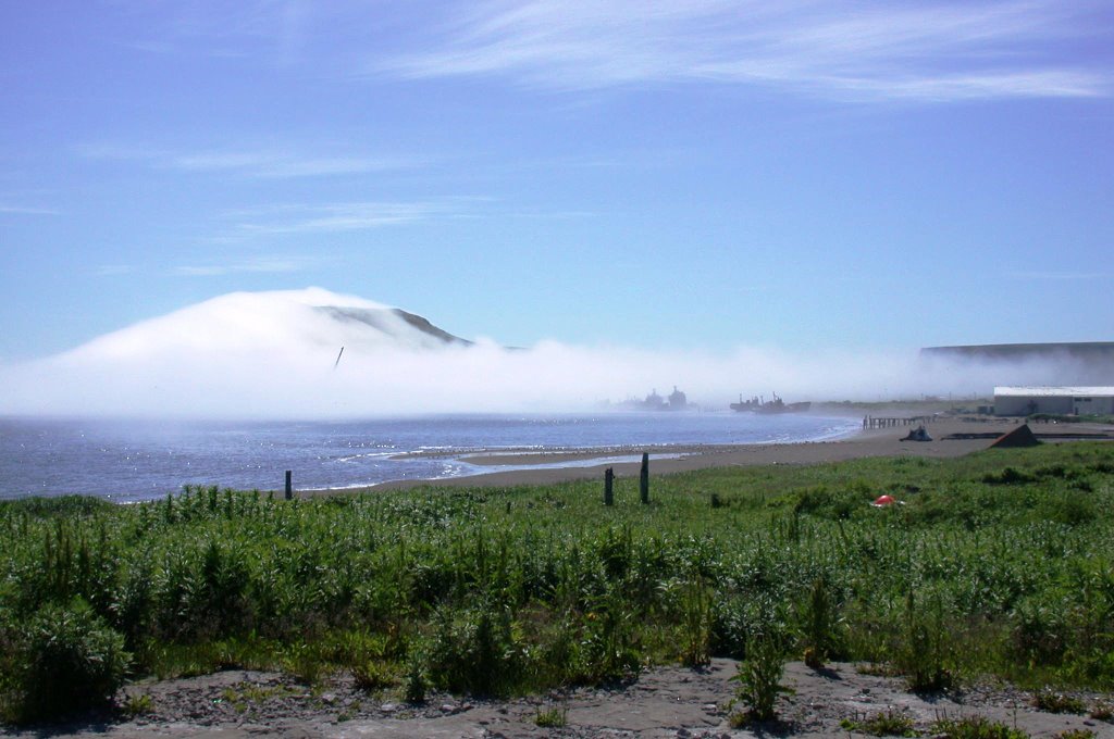Туман с океана, Северо-Курильск