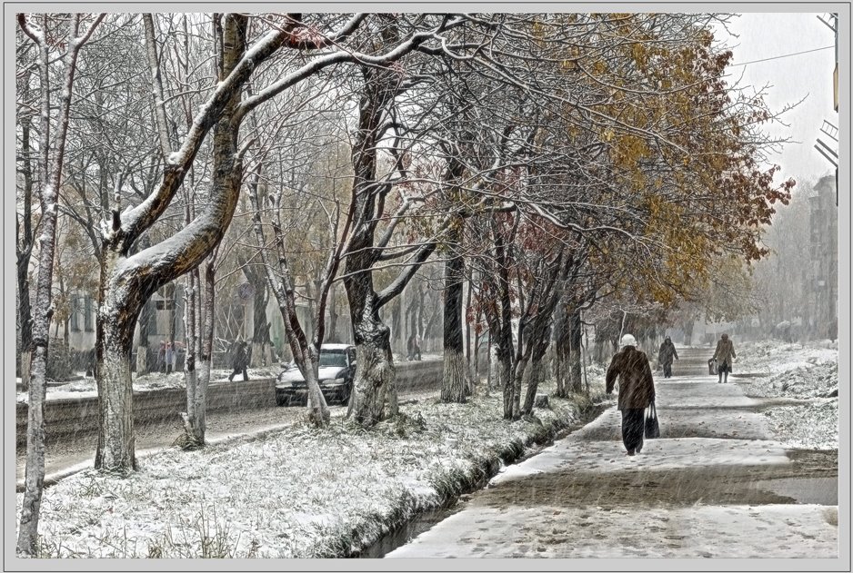 Начало зимы, Углегорск