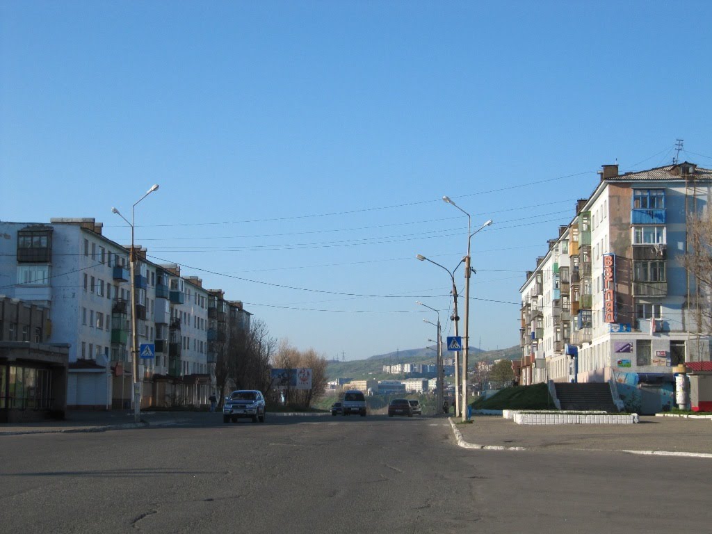 улица Победы, Холмск