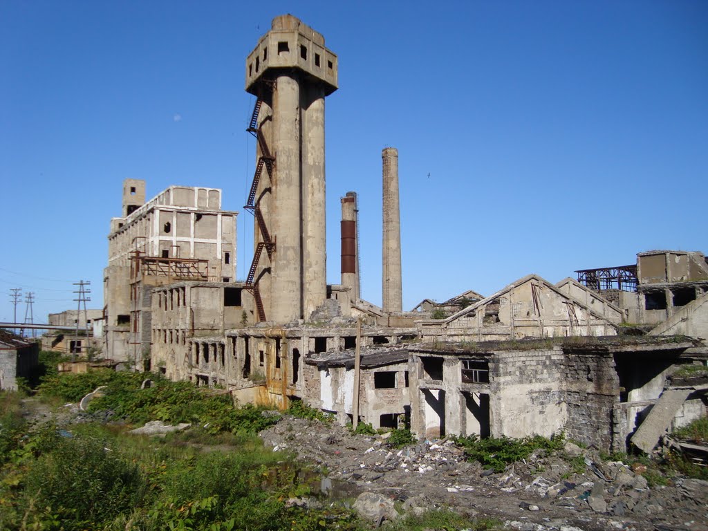 ЦБЗ (Former Paper Mill), Холмск