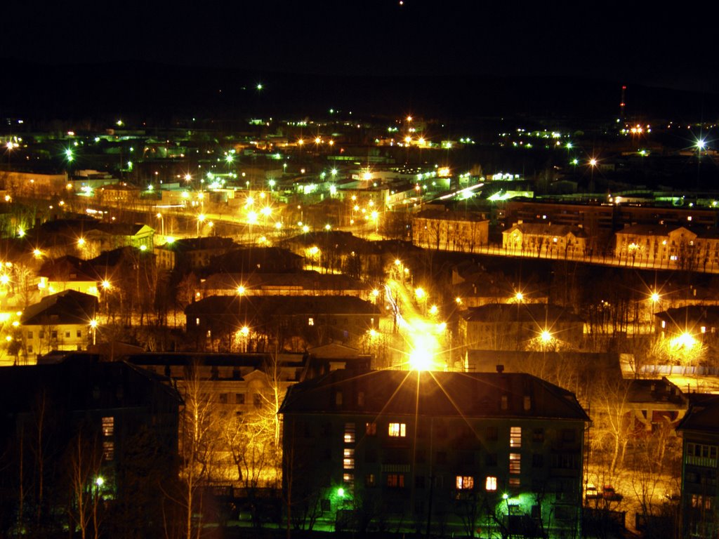Ночной город, Новоуральск