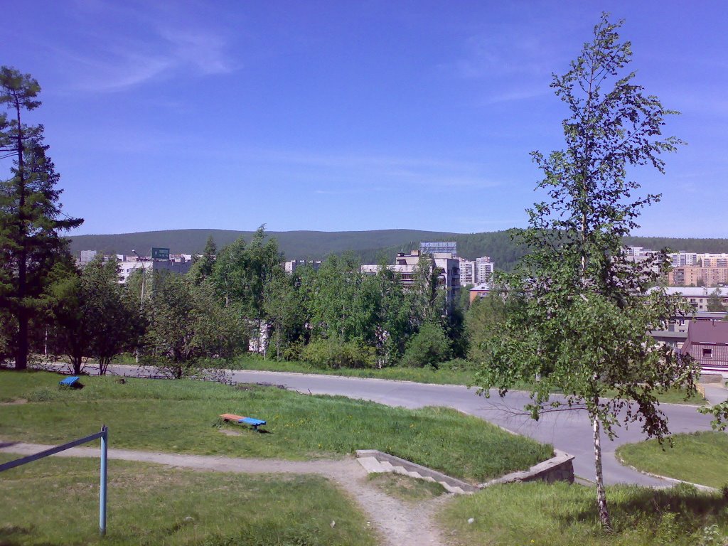 Вид с ул.Северной, Новоуральск