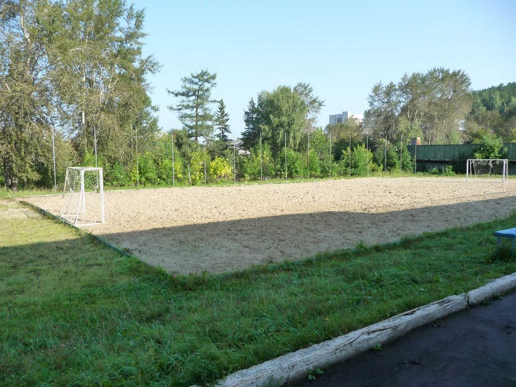 Площадка для пляжного волейбола на стадионе Новоуральска / Beach volleyball stadium Novouralsk, Новоуральск