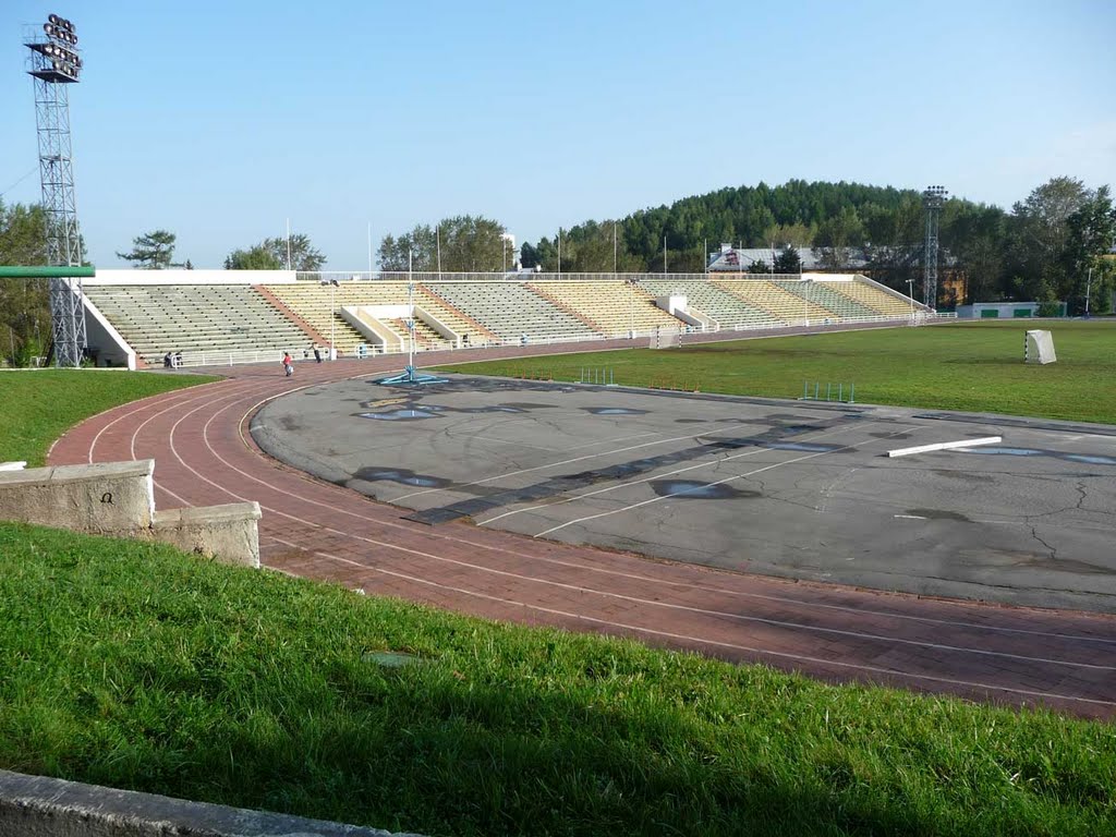 Стадион Новоуральска / stadium Novouralsk, Новоуральск