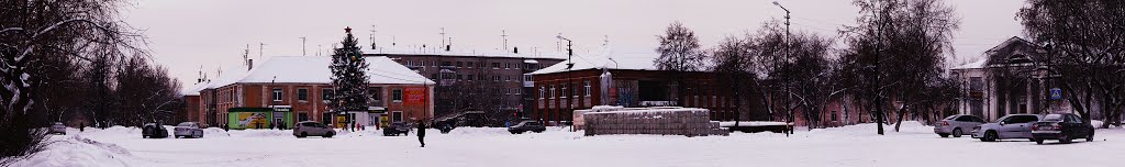 Центр поселка Буланаш Свердловской области, Буланаш