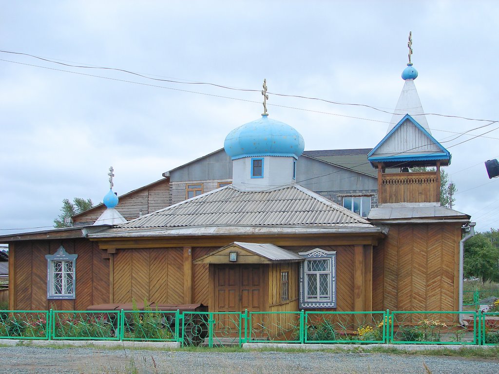 Деревянная церковь в Верхней Салде. 2006 г, Верхняя Салда