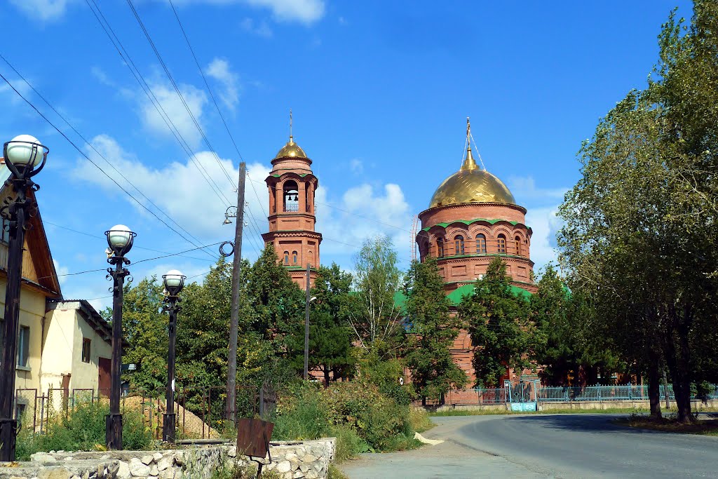 Верхняя Салда. Иоанно-Богословский храм был заложен в 1890 году., Верхняя Салда