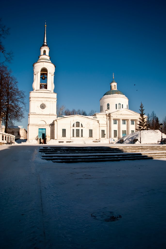Preobrazhenskaya church, Верхотурье