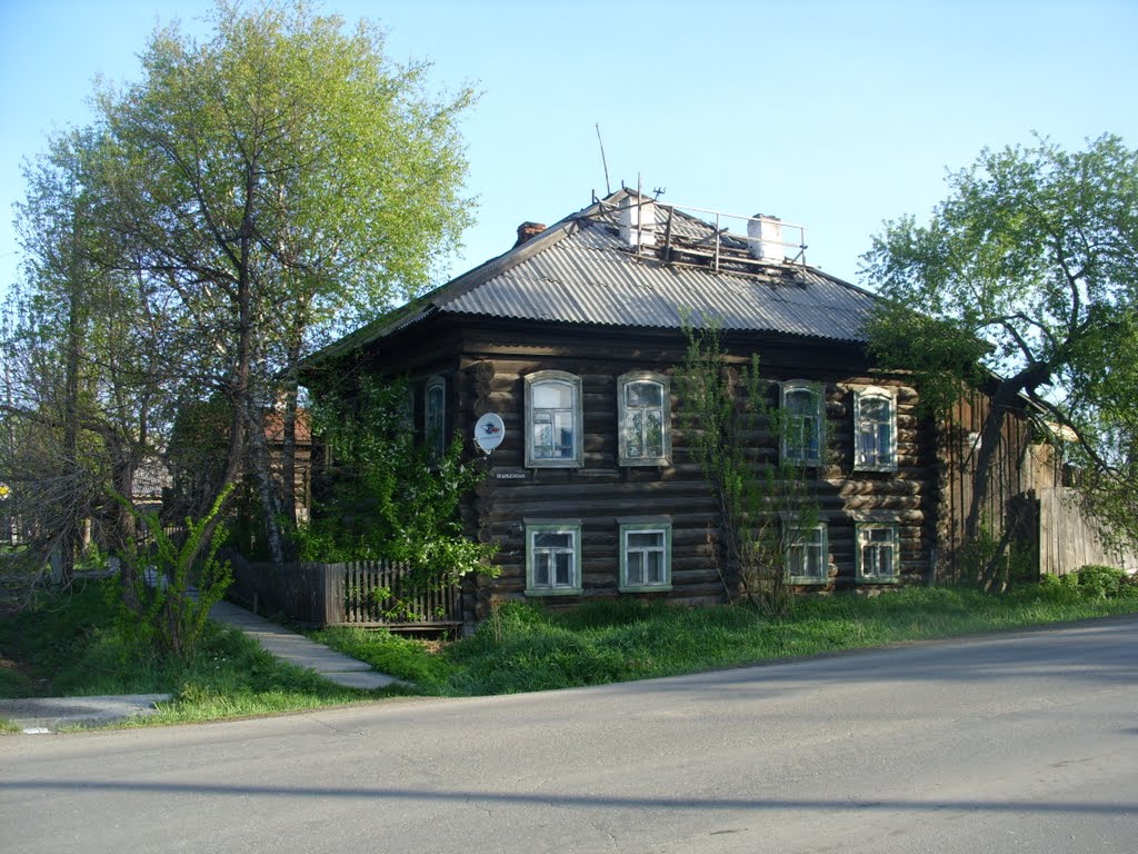 Типичный дом в Верхотурье./ Typical house in Verkhoturye., Верхотурье