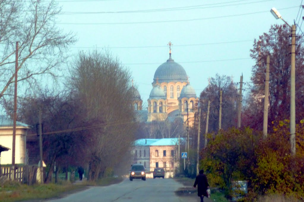 Верхотурье. Вид на Николаевский монастырь., Верхотурье