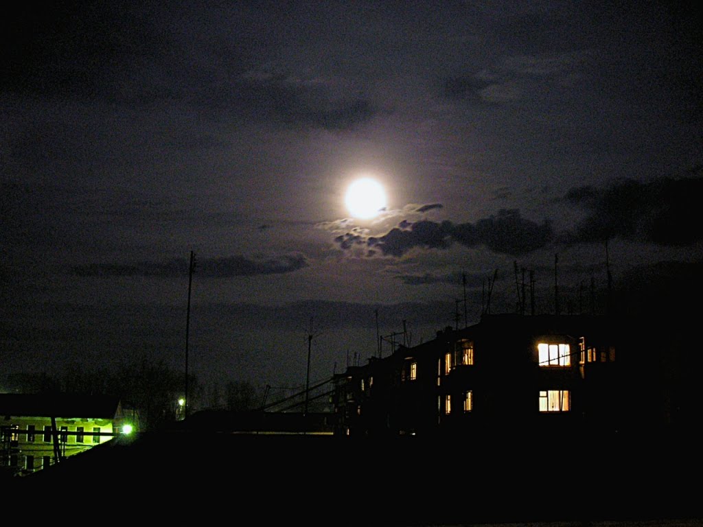 луна в ночи/moon in the night, Волчанск