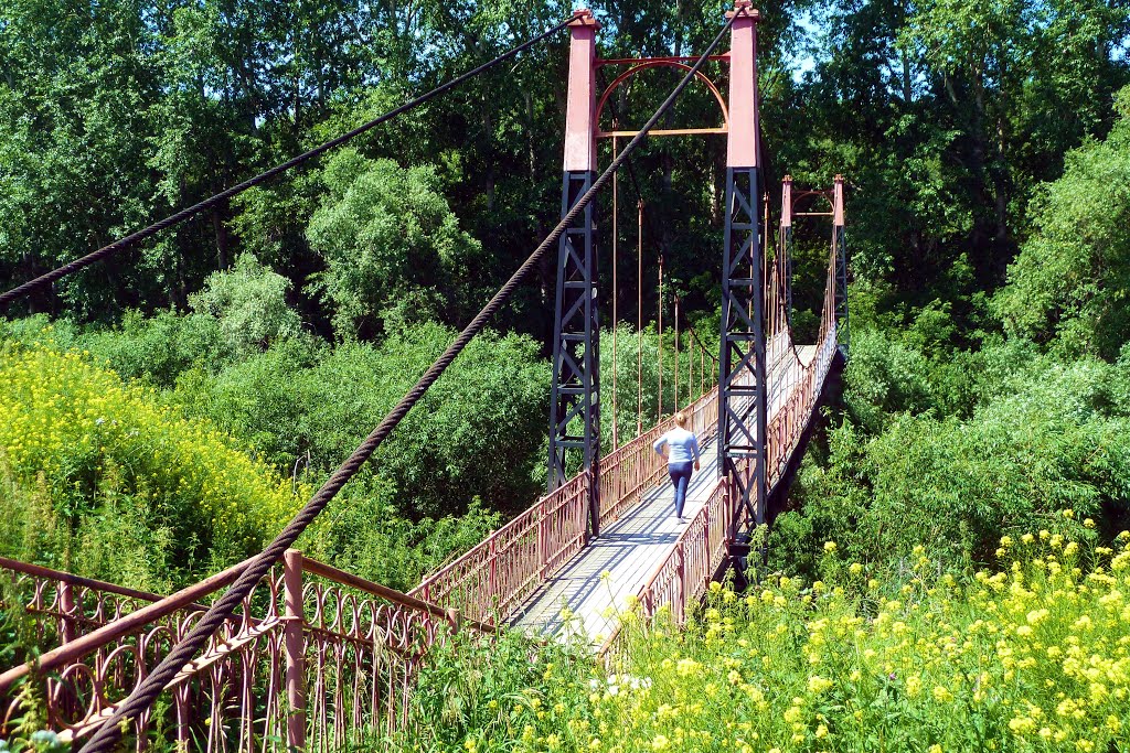 Ирбит. Мост через старицу в парк., Ирбит