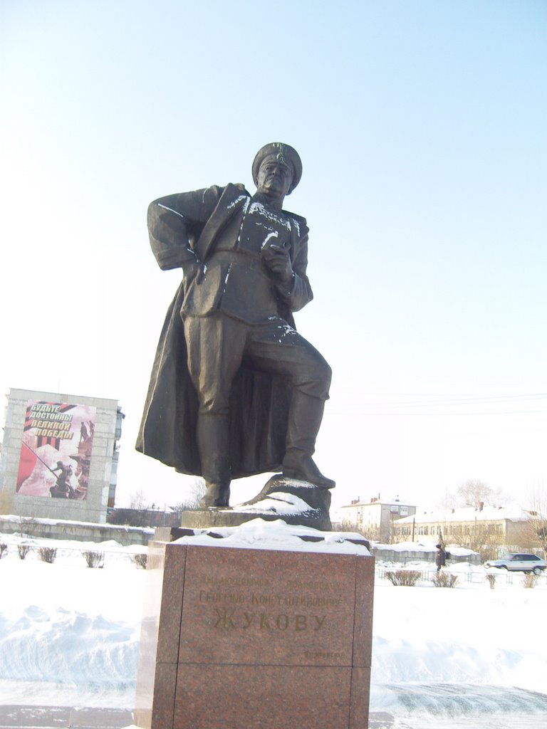 Памятник жукову, Ирбит