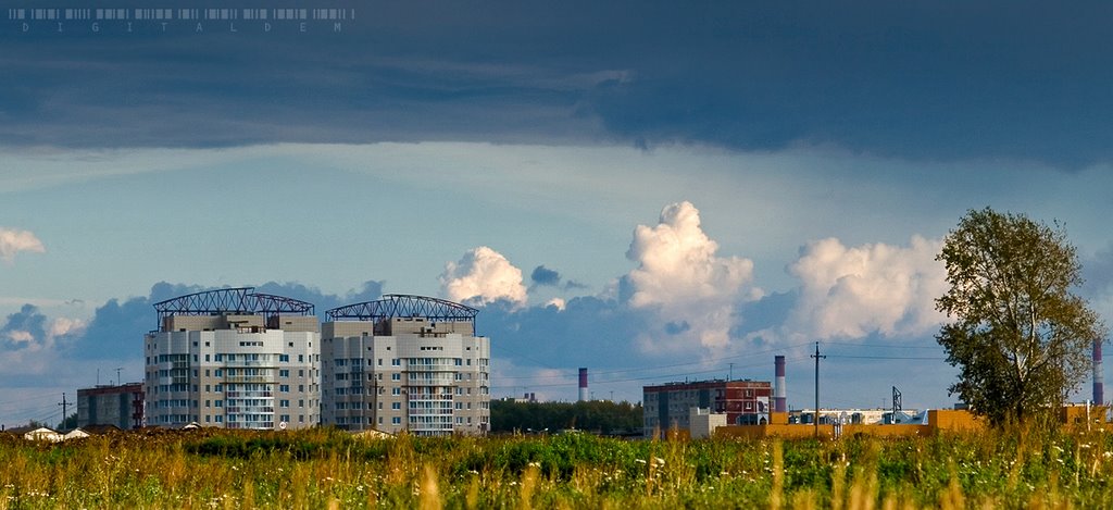 Вид на жилой комплекс "Альпийский", Каменск-Уральский