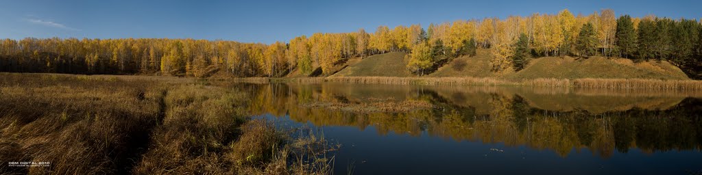 Золотая осень на Каменке (Камышовый полуостров), Каменск-Уральский